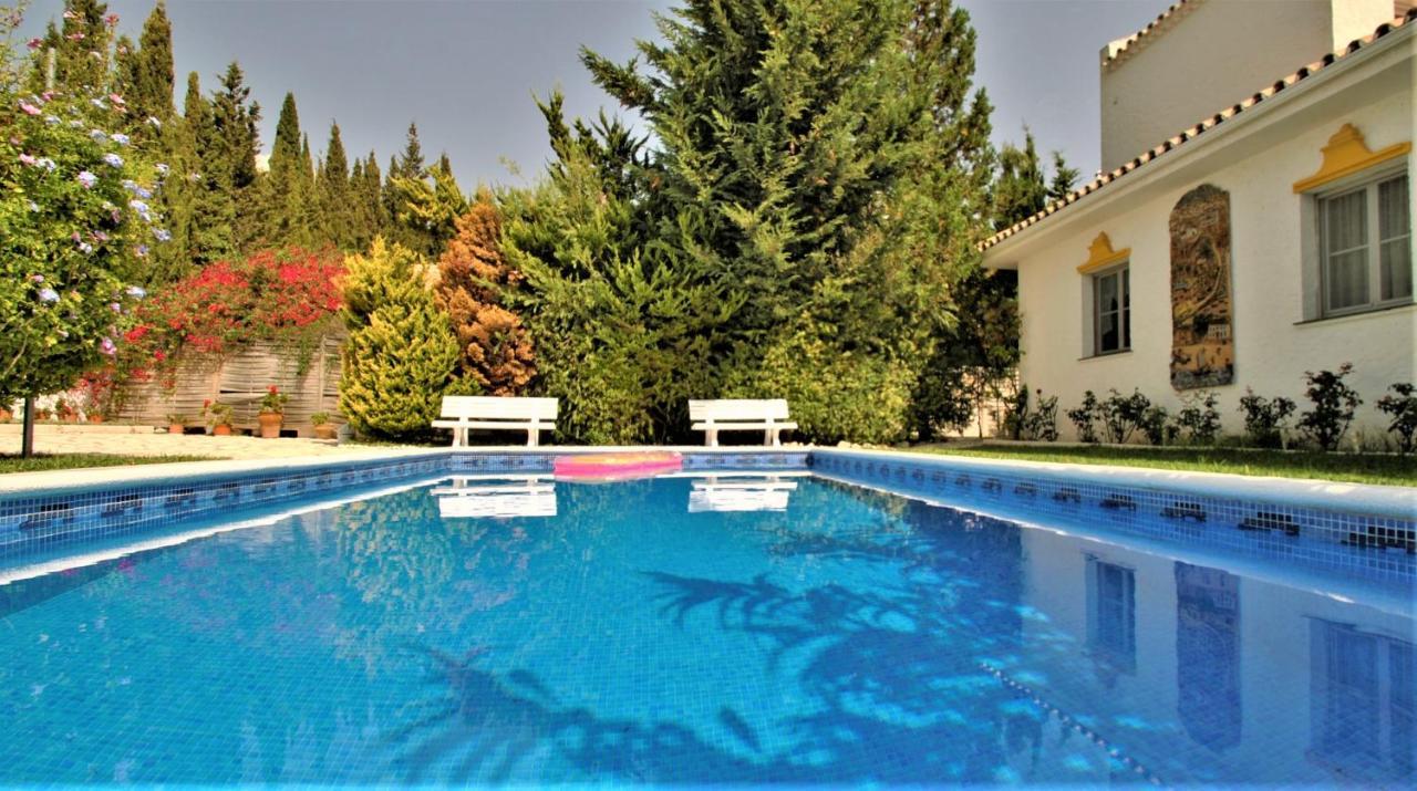 Holiday Villa In 10 Min From Fuengirola Beach With Sea Views Pool Bbq Parking Wifi Aircon Big Garden Mijas Exterior foto