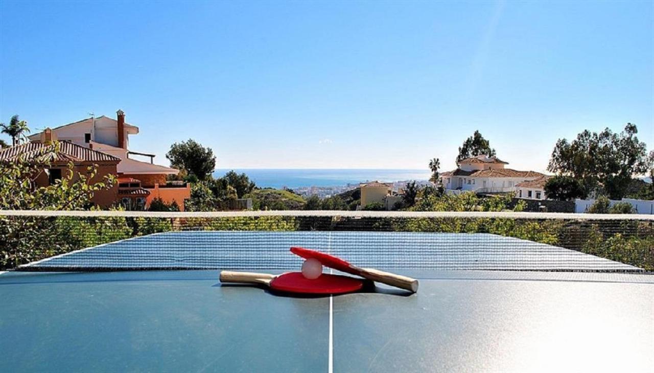 Holiday Villa In 10 Min From Fuengirola Beach With Sea Views Pool Bbq Parking Wifi Aircon Big Garden Mijas Exterior foto