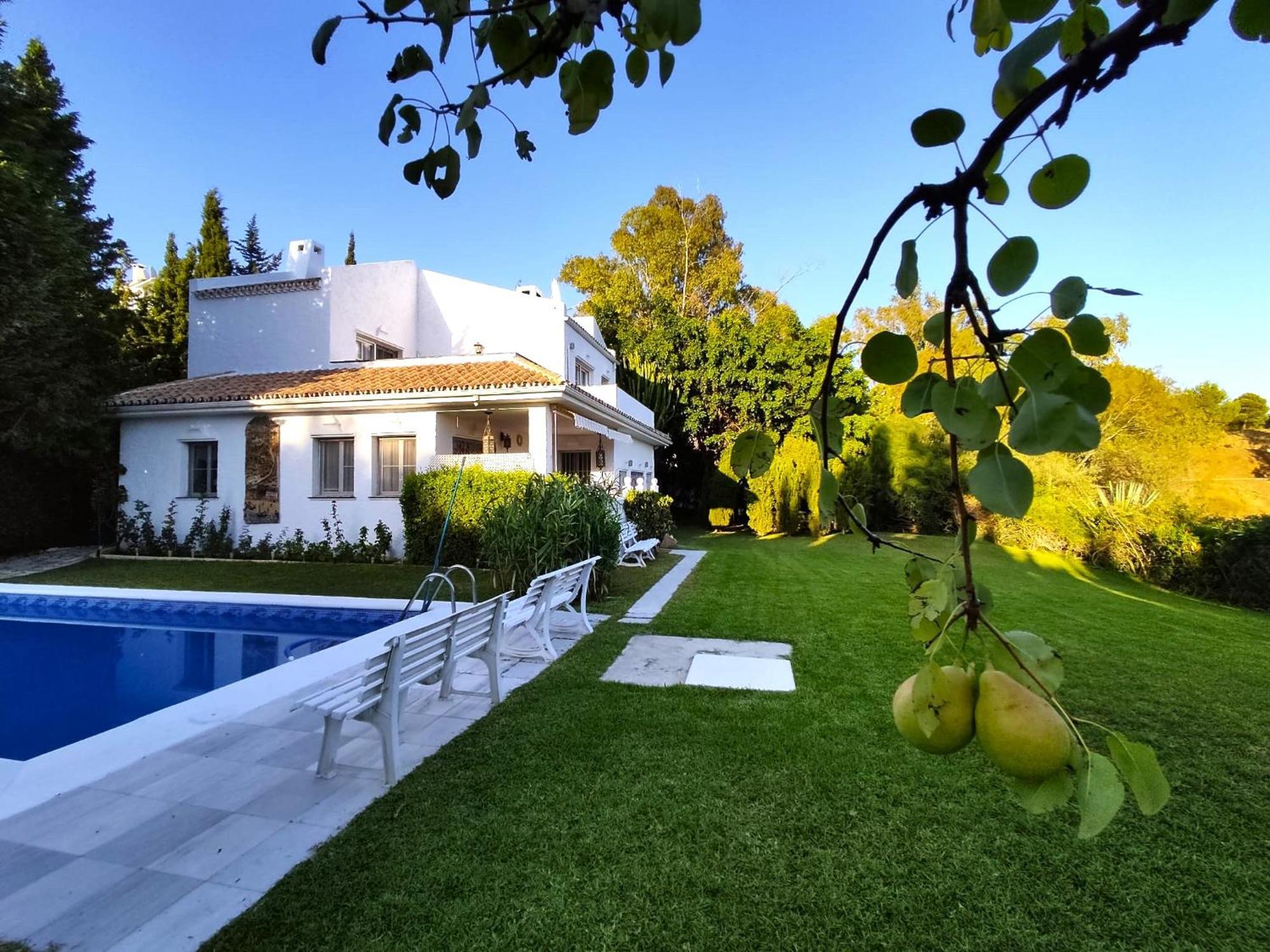 Holiday Villa In 10 Min From Fuengirola Beach With Sea Views Pool Bbq Parking Wifi Aircon Big Garden Mijas Exterior foto